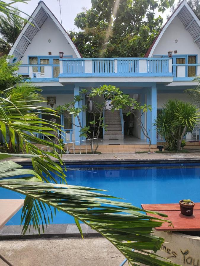 Silversky Bungalows Gili Trawangan Exterior foto